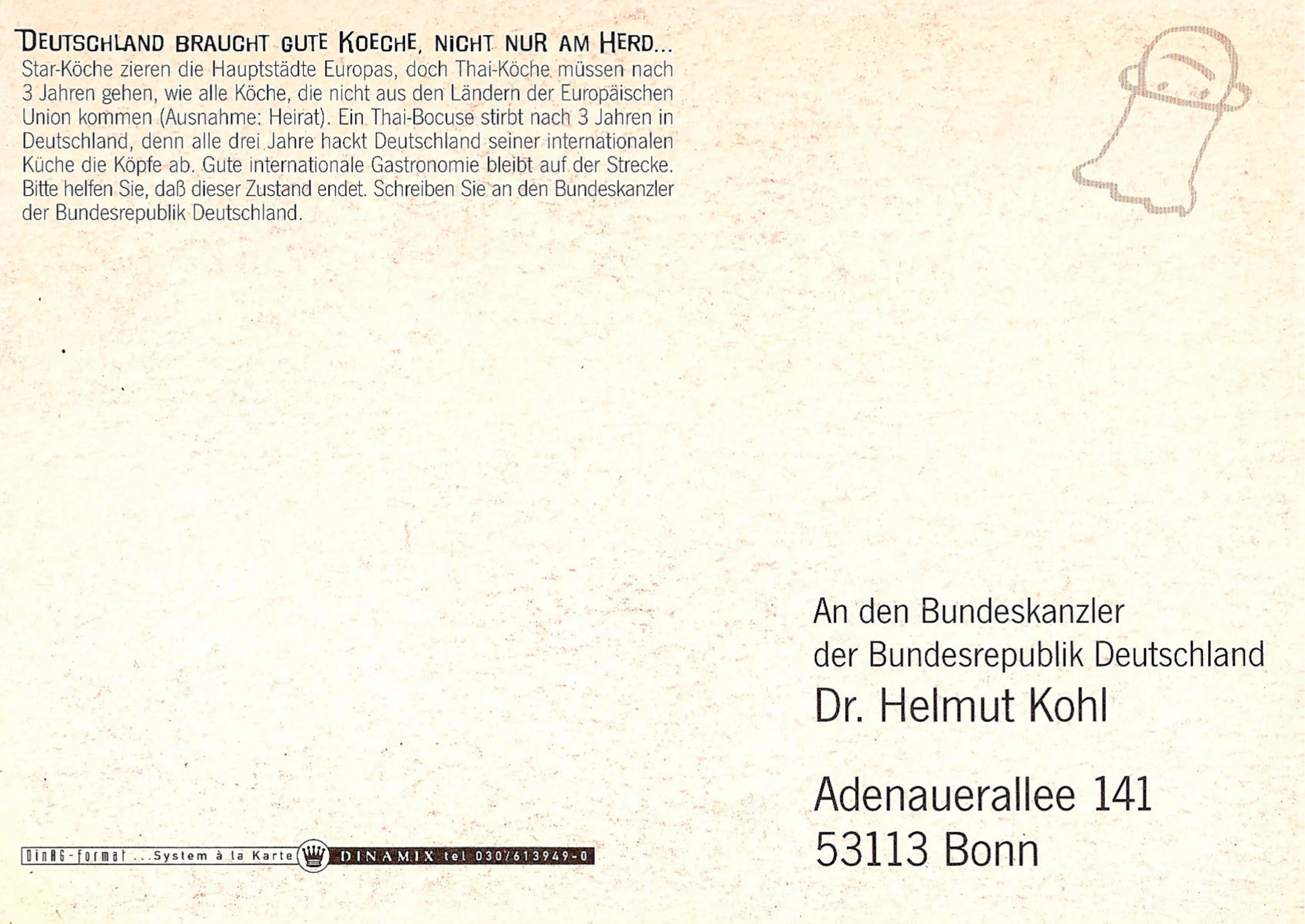Originalrückseite der historischen Postkarte