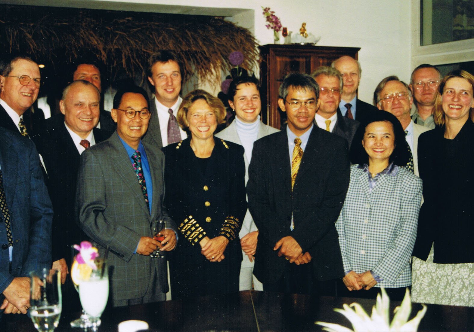 Abschied von Khun Damrong · Gruppenfoto
